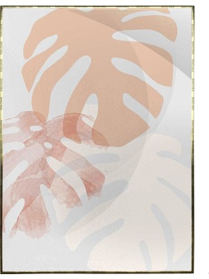 SHOP365 Saksıda Bitkiler Illüstrasyon Modern Poster P-001326