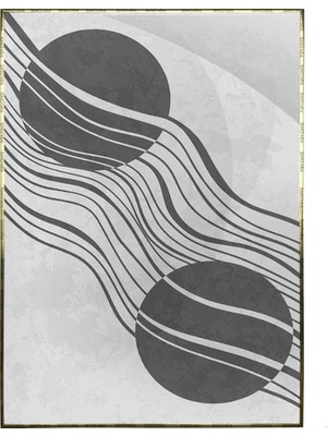 SHOP365 Toprak Renk Tonları Tasarım Modern Poster P-002206