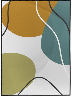 SHOP365 Toprak Renk Tonları Tasarım Modern Poster P-001491