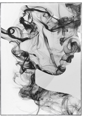 SHOP365 Dumanlarla Oluşmuş Genç Kadın Portresi Poster P-004495