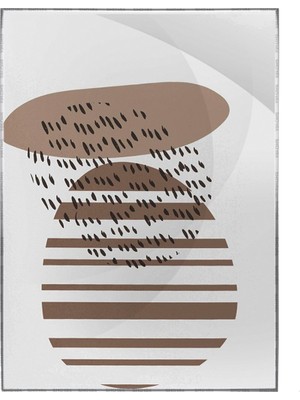 SHOP365 Toprak Renk Tonları Tasarım Modern Poster P-002154