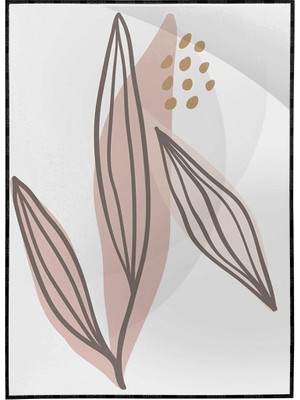 SHOP365 Doğa Bitki Modern Illüstrasyon Poster P-002460