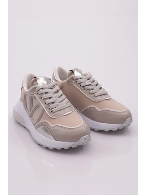 DGN 041 Kadin V Desenli Sneaker