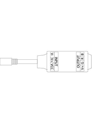 Inoled 6 Amper Rgb LED Kumandası