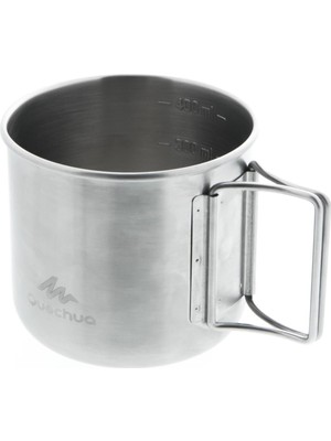 Decathlon QUECHUA Kamp Paslanmaz Çelik Bardak - 0,4 L - MH150