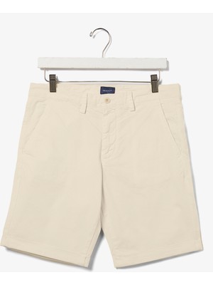 Gant Erkek Krem Regular Fit Şort 205043.130