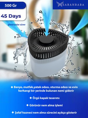 Saban Saban 500 gr Lavanta Aparat, Nem Alıcılı ve Rutubet Giderici Özellikleriyle Eşyalarınızı Korur