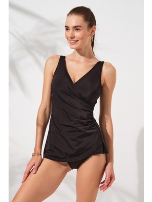 Pierre Cardin Mara Kruvaze Formlu Tankini Siyah 231501