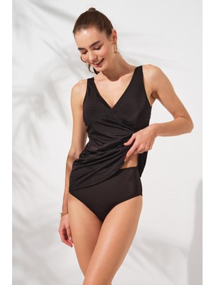 Pierre Cardin Mara Kruvaze Formlu Tankini Siyah 231501