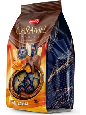 Konak Caramel Çikolata Kaplı Karamel 500 gr