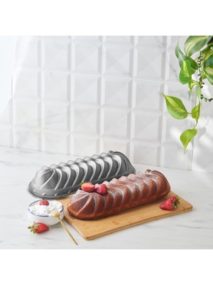 Karaca Cake Pro Vera Döküm Kek Kalıbı Antrasit 35 Cm