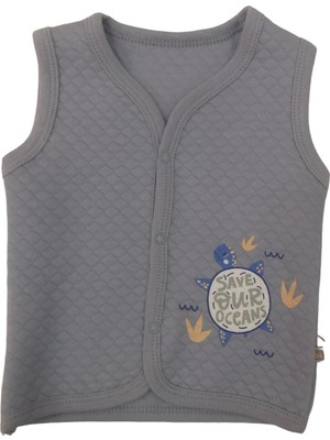 Bibaby Yelek Kapitone Oceans Mavi
