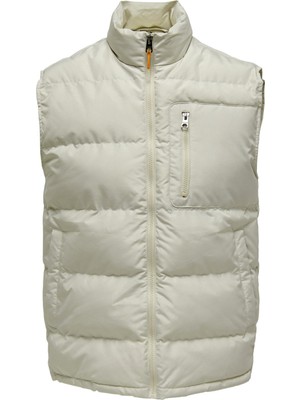 Only & Sons  22024229 Hakım Yaka 3 Cep Şişme Yelek