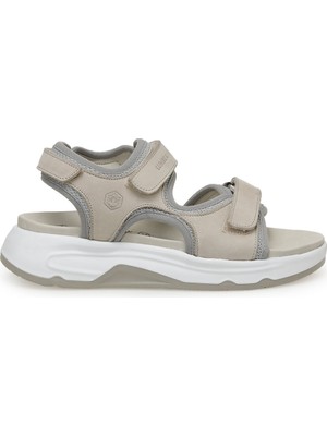 Lumberjack Umore 3fx Bej Kadın Kalın Taban Sandalet