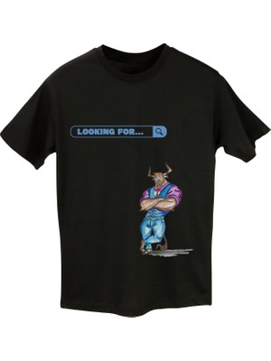 Aten Wear Oversize Bisiklet Yaka Basic Kısa Kollu Tişört