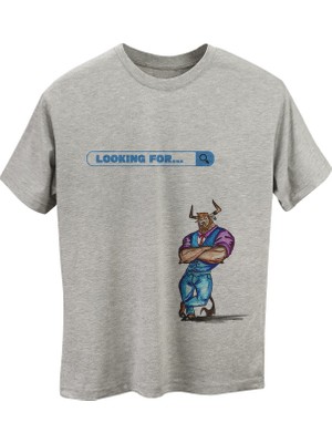 Aten Wear Oversize Bisiklet Yaka Basic Kısa Kollu Tişört