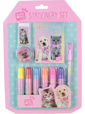 Dolphin Studıo Pets PT-3626  Kırtasiye Seti