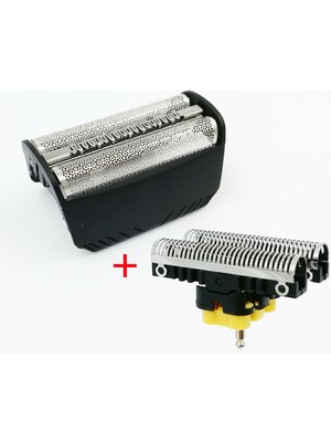 Valkrone Braun 30B,7015,7475,7493,7497,7504,7505,7510 Tıraş Makinesi Uyumlu Elek ve Bıçak Başlık