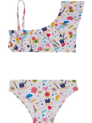 Slipstop Kız Çocuk Perry Bikini 06-07 Yaş SB2311000606
