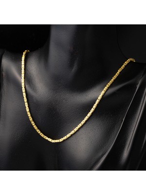 Bilezikci 14 Ayar Altın Kral Zincir Kolye 50 Cm.