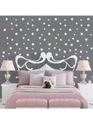 Kt Grup Beyaz Duvar Yıldız Sticker
