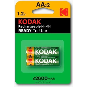 Kalem Pil Şarj Edilebilir Aa 2600 Mah 2 Li 1 Paket Kumanda Oyuncak Pili Şarjlı Ni-Mh 1 Paket Doldurulabilir Pil