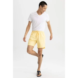 Regular Fit Basic Diz Üstü Deniz Şortu W6937AZ23HS