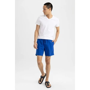 Regular Fit Basic Diz Üstü Deniz Şortu W6937AZ23HS