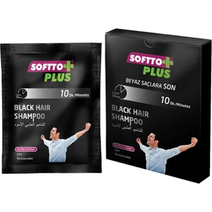 Softto Plus Saç Siyahlaştırıcı Tek Kullanımlık 25 Ml