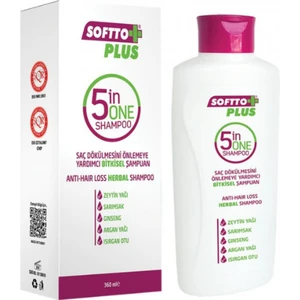 Softto Plus Saç Dökülmesini Önllemeye Yardıımcı 5ın1 Şampuan 360ml