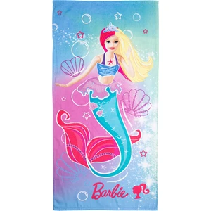Barbie Shell Lisanslı Kadife Plaj Havlusu 60 x 120 cm