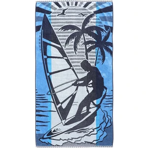Cannes Wind Surf Kadife Plaj Havlusu 86 x 162 cm