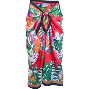 Elena Tropical Saten Pareo(Iç Göstermez)