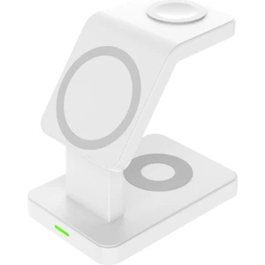 Happy World Shopping 3'ü 1 Arada Hızlı Şarj Kablosuz Şarj Cihazı iPhone 14 13 12 Pro Max Apple Kulaklık Iwatch 15W Magsafe Standı (Yurt Dışından)