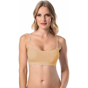 Hepsine Rakip Kadın Ip Askılı Büstiyer Sporcu Penye Yarım Atlet Sütyen Pedli