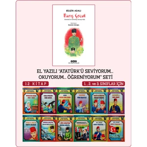 Toker Yayınları Barış Çocuk - El Yazılı Atatürk’Ü Seviyorum Serisi 1. 2. 3. Sınıflar Için - Bilgin Adalı