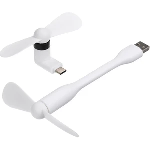 Mini USB Fan + Tip-C Telefon Fan Taşınabilir Soğutma (Yurt Dışından)