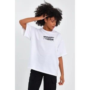 Alexander Gardi Baskılı Oversize T-Shirt (UN-0046)