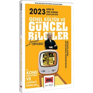 Yargı Yayınevi 2023 KPSS Ve Kurum Sınavları Için Genel Kültür  Güncel Bilgiler Konu Anlatımlı Ve Çözümlü Sorular