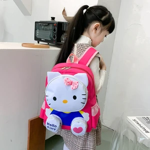 Anaokulu Schoolbag Spiderman Sırt Çantası Çapraz Sınırlı Çizgi Çevresi Kedisi Kedi Sırt Çantası Birinci Sınıf Küçük Okul Çantası (Yurt Dışından)