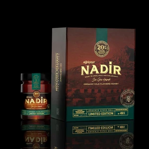 Nadir Son Güz Hasatı Organik Çiçek ve Ardıç Balı TA20+ 450G