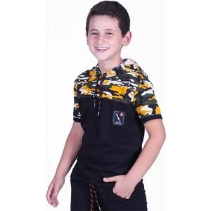 Kamuflaj Desenli T-shirt Erkek Çocuk