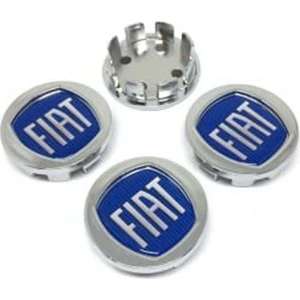 Fiat  Tip Geçme Jant Göbeği Kromaj 4 Lü 42MM
