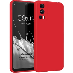 Matte Silicone General Mobile Gm 23 Kılıf Kırmızı
