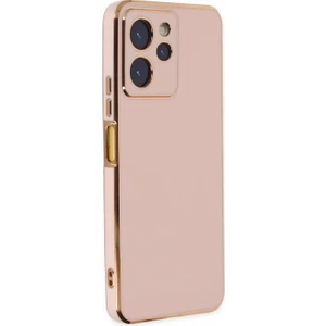 Xiaomi Poco X5 Pro Kılıf Olive Plated Pembe