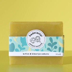 Badecanlar Zehirsiz Şeyler Bıttım & Biberiye Sabunu (90 - 110 gram)