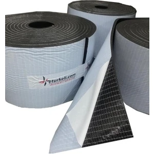 Kauçuk Bant Oto Ses Yalıtımı 6mm Kendinden Yapışkanlı 20 cm x 10 Metre