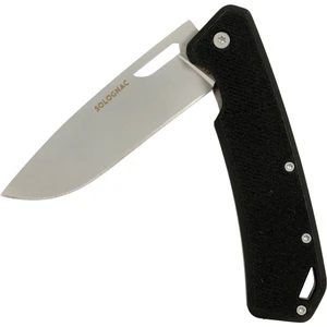 Solognac Katlanır Avcı Bıçağı - Siyah - Axis Grip V2 85