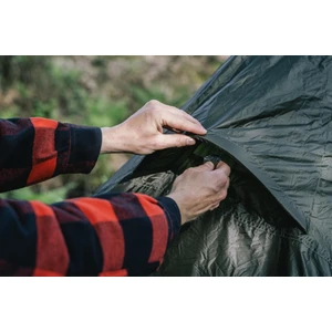 Solognac Bushcraft / Bivak Su Geçirmez Çadır Gölgelik - Avcılık ve Doğa Gözlemi - Haki - 2 Kişilik