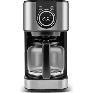2303 Zaman Ayarlı Dijital Ekran Otomatik Inox Filtre Kahve Makinesi XL 15 Fincan
